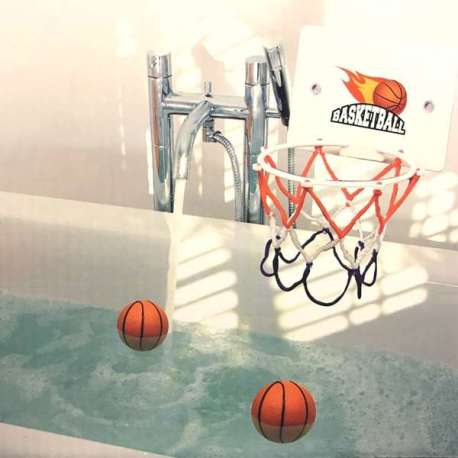 Jeu de basket ball pour le bain 