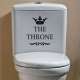 Sticker the throne 