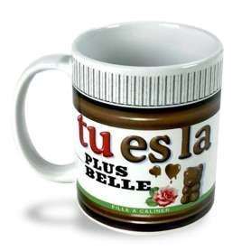 Tasse parodique tu es la plus belle