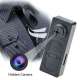Bouton de chemise à caméra espion HD 480P avec micro 