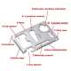 Carte multi outils de survie 