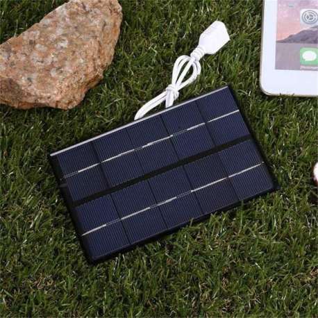Panneau solaire miniature pour recharge USB 