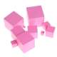 Cubes pour tour tailles croissantes 