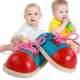 Chaussure d’apprentissage de laçage Montessori 