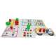 Oursons pour tri des couleurs Montessori avec cartes et récipients