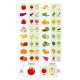  Coffre de jeu de cartes puzzles à assembler fruits et légumes 