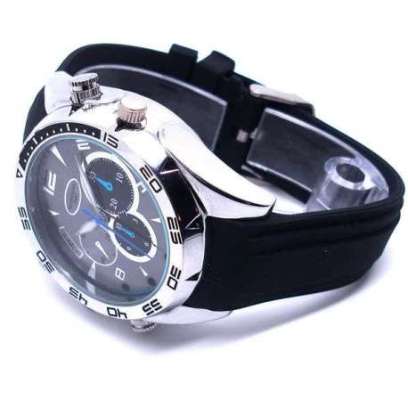 Montre waterproof à caméra espion HD 1080P vision à infrarouge 