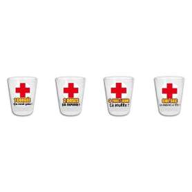 Verres shooters urgence 