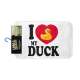 Tapis de douche « I love my duck »