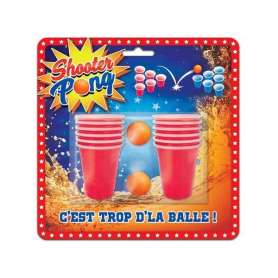 Jeu à boire shooter pong 