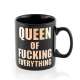 Mug XXL queen of fucking everything 