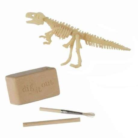 Kit pour fouille archéologique squelette de dinosaure 