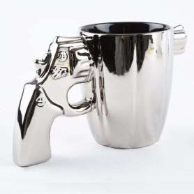 Mug à anse arme à feu 