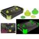 Air hockey phosphorescent miniature 