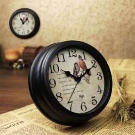 Horloge silencieuse style vintage