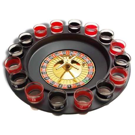 Roulette 16 verres shooter jeu à boire