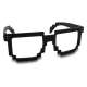 Lunettes pixel geek