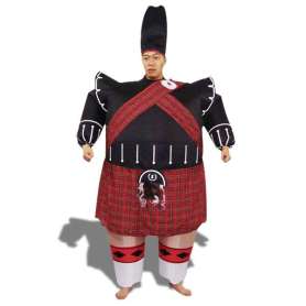 Costume gonflable garde écossais
