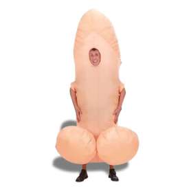 Costume de déguisement en gros zizi
