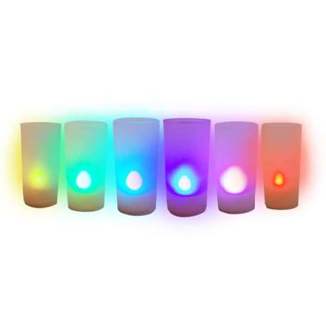 Bougies LED multicolore