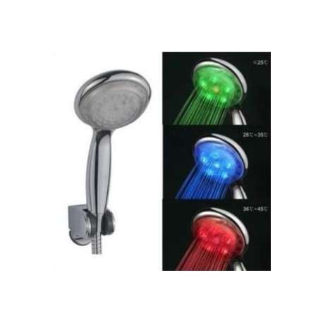 Pommeau de douche à LED : eau lumineuse et colorée