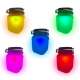 Jar solaire lumière LED multicolore