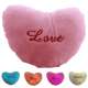 Coussin LED lumineux en forme de cœur