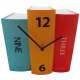 Horloge murale trois livres
