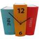 Horloge murale trois livres