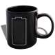 Tasse thermo-changeante batterie mug thermo-réactifs