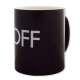 Tasse thermo-changeante On/Off mug thermo-réactifs