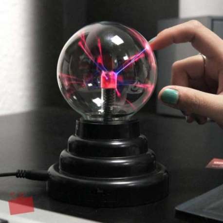 Lampe boule plasma USB