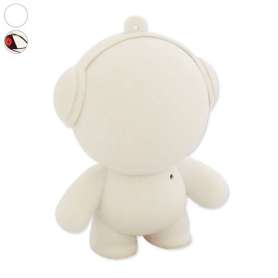 Bonhomme homme haut-parleur câble jack