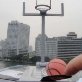 Mini-panier de basket de bureau