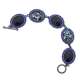 Bracelet à pierres sombres