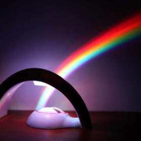 Lampe lumière arc-en-ciel LED