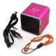 Mini enceinte cube MP3, SD, Radio, USB haut-parleur