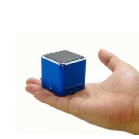 Mini enceinte cube MP3, SD, Radio, USB haut-parleur