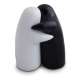 Duo sel et poivre couple enlacé