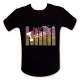 T-shirt equalizer « I Love music » lumineux LED