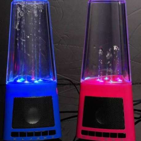 Haut-parleur LED fontaine d’eau