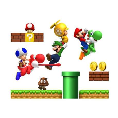 Stickers Super Mario Bross