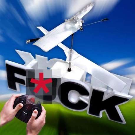 Hélicoptère FUCK télécommandé