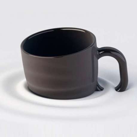 Tasse sable mouvant