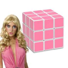 Rubik's cube blondes rose