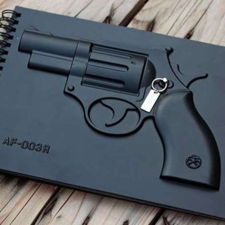 Carnet de note pistolet luxe