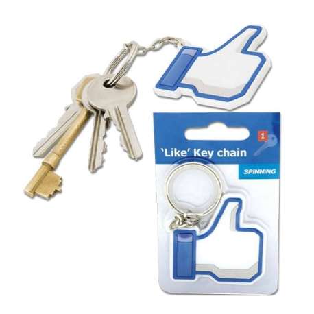 Porte-clefs « J’aime » Facebook
