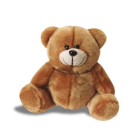 Tirelire ours en peluche marron