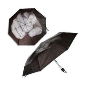 Parapluie index qui pointe une direction je vous veux