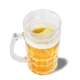 Chope de bière XXL 650 ml auto-réfrigérante double paroi